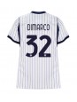 Inter Milan Federico Dimarco #32 Venkovní Dres pro Dámské 2026-27 Krátký Rukáv Inter Milan Federico Dimarco #32 Venkovní Dres pro Dámské 2026-27 Krátký Rukáv